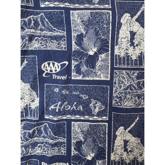 VTG Hilo Hattie‎ Mens Aloha Hawaiian Shirt SZ M AAA Hawaiian Holidays Vacation - Picture 10 of 15